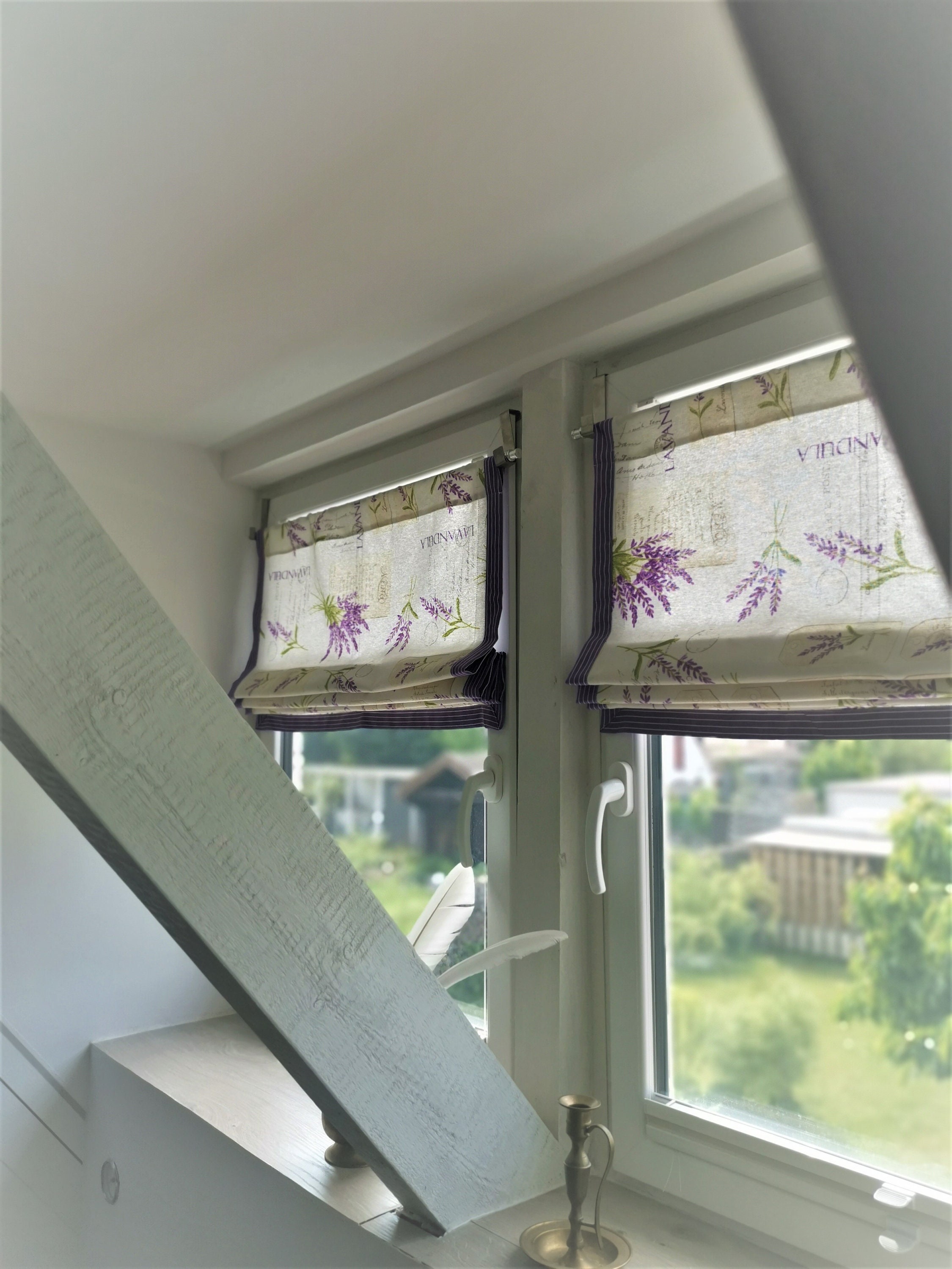 2 Stück Vorhangbänder Baumwolle - Handgestrickt Für Fenster