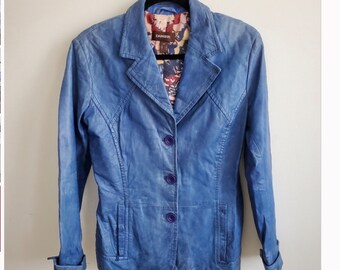 Blazer vintage de cuero Danier