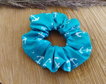 Scrunchie türkis Anker