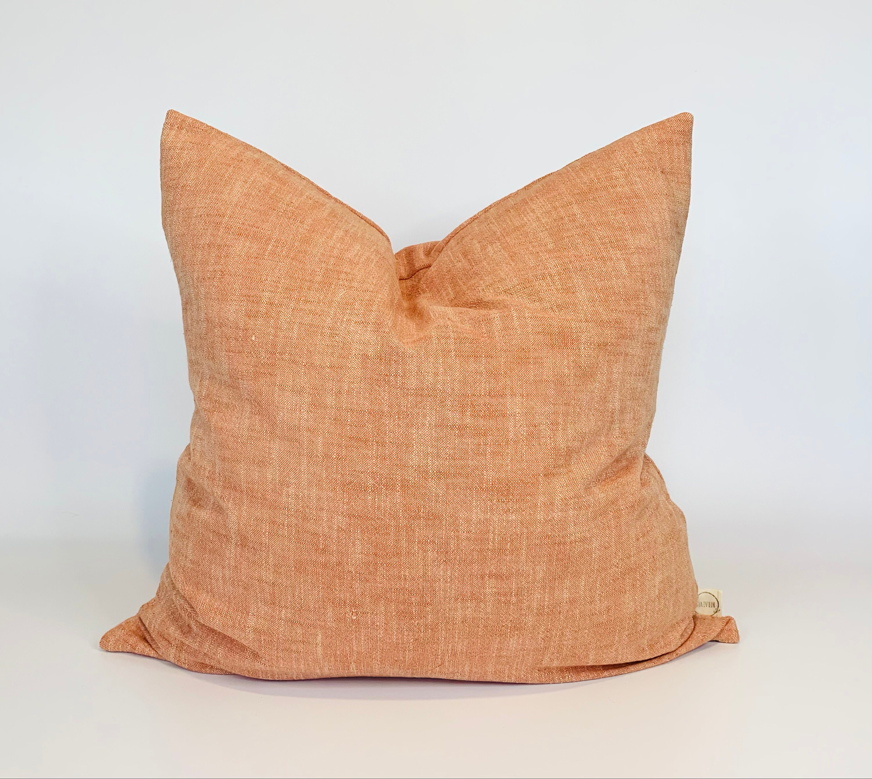 Peach throws top and cushions