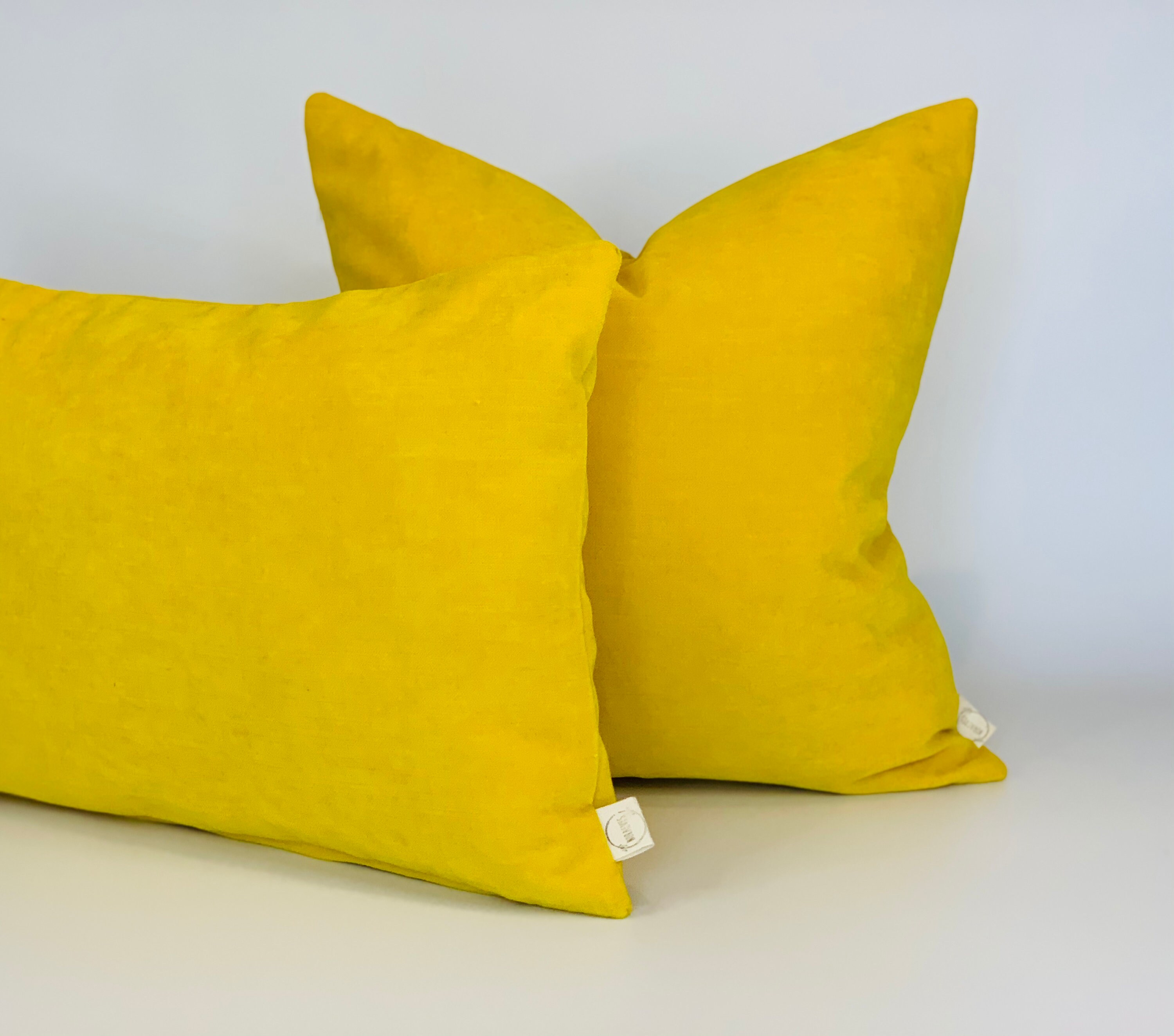 Umweltfreundliches leuchtend gelbes Kissenbezug schlichtes | Etsy