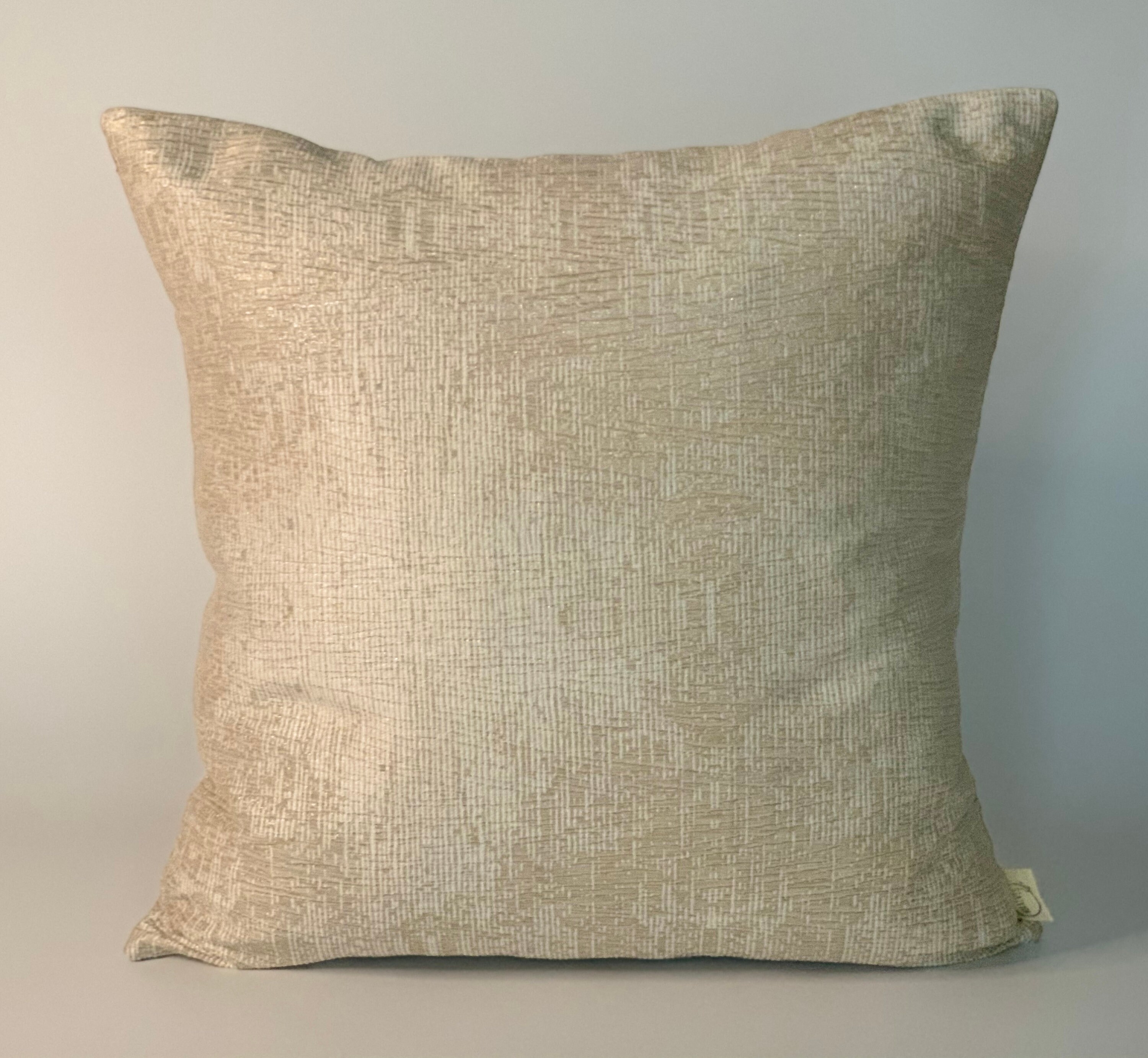 Eco friendly cream and gold cushion cover cream scatter eco Etsy