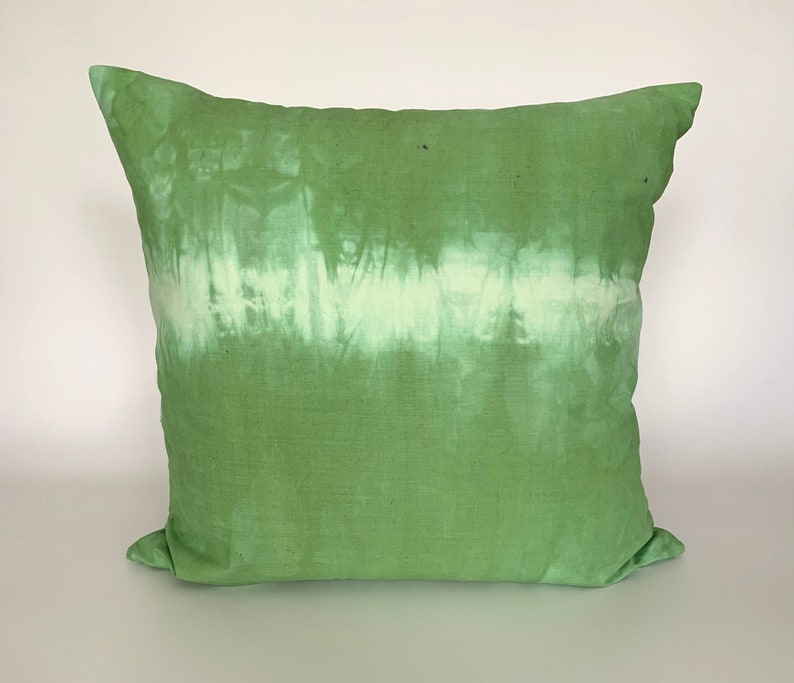 Green tye dye Cushion Covers decorative scatter green Etsy