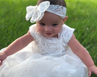 white dress for baby dedication