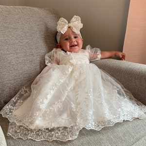 outfit for baptism baby girl