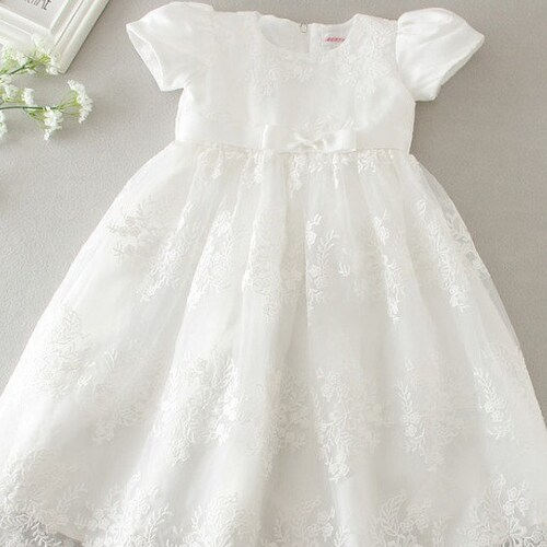 Baby Girl Christening Dress Girls Lace Baptism Dress Lace Etsy