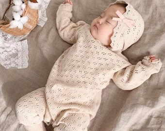 Knitted baby outfits for sale Clearance