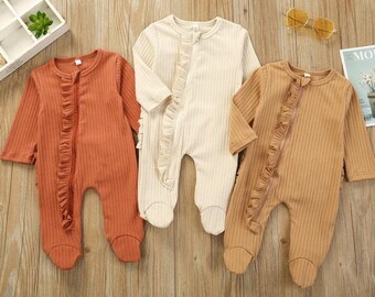 inverted zipper footie pajamas