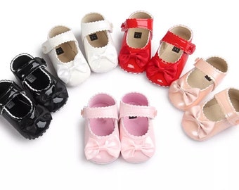 newborn patent leather shoes