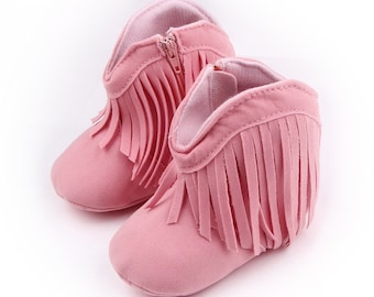 girls tassle boots