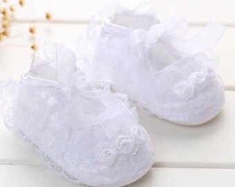 newborn christening shoes