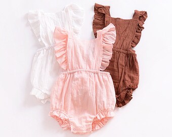 baby girl rompers summer