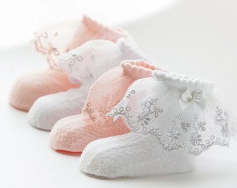 infant frilly socks