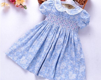 etsy smocked dresses