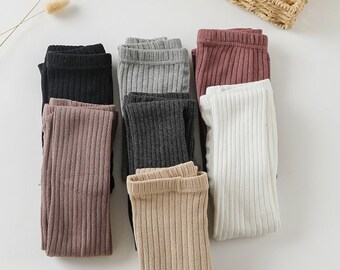baby girl ribbed tights