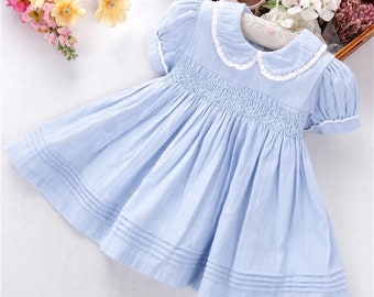 smocked little girl dresses