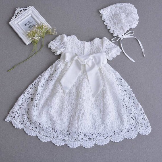 24 meses WangsCanis Vestido de bautizo para niña con lentejuelas y encaje elegante  vestido de princesa con lazos para fiesta ceremonia cumpleaños 0 Bebé Ropa  futakuchi-hakata.com