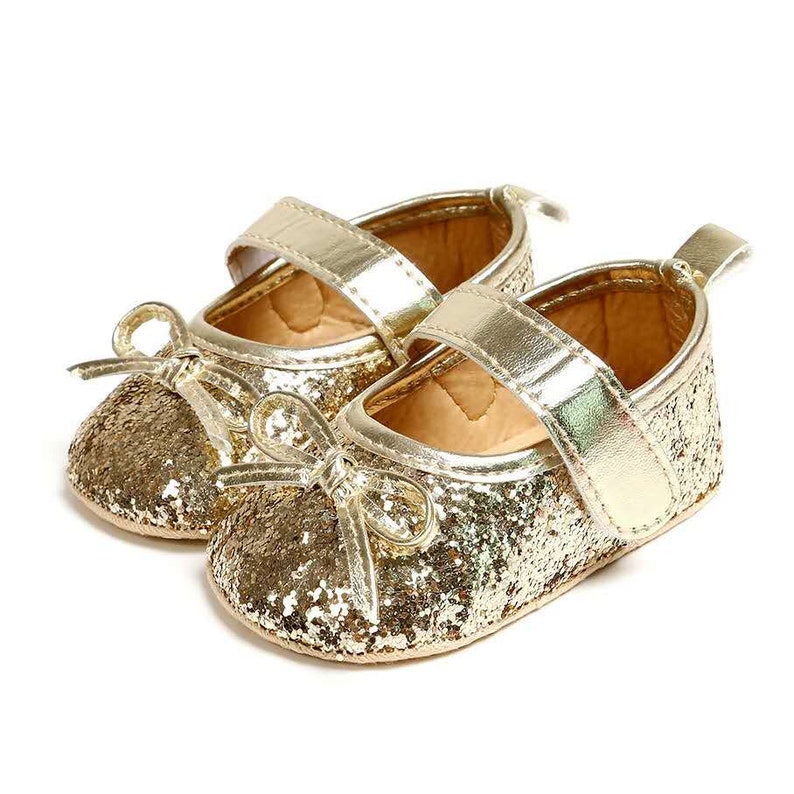 Pink White Gold Baby Shoes Glitter Baby Shoes Gold Sparkle Etsy