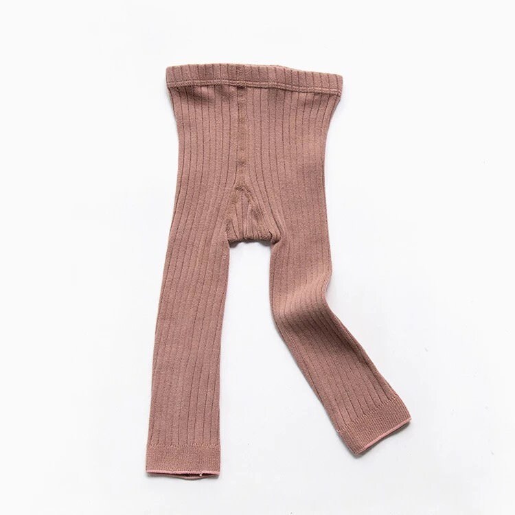 Cotton Ribbed Tights for Newborn Baby Toddler and Child Etsy