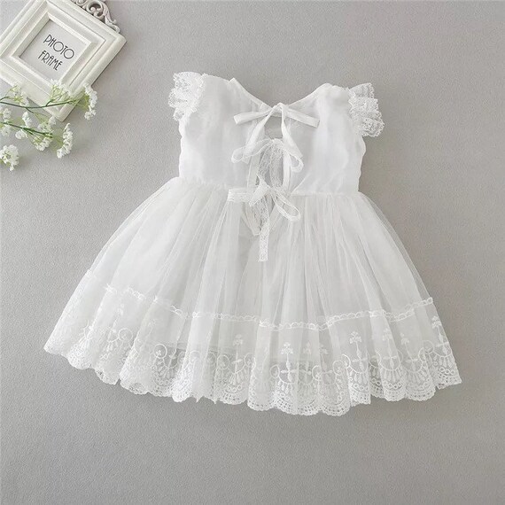 CARLOS Line.Nb to 18M.Baby Gown.Design your OWN outfit.Linen/&Bobbin lace.Naming day.Baptism.Christening.Dedication.Blessing.Handmade