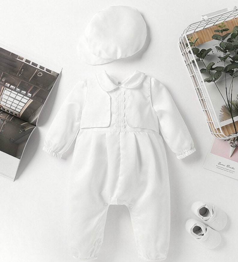 Baby Boy Baptism Outfit Blessing Outfit Boy Boy Etsy