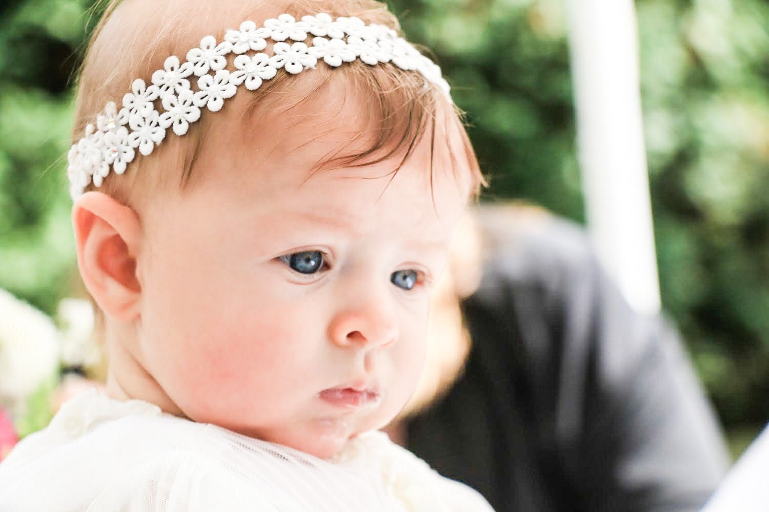 Baby Girls' Christening Headband Baptism Headband Gem Etsy