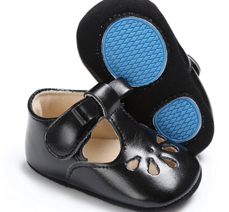 SoftSole Baby Mary Jane Leather Baby Tbar Shoes Baby Etsy