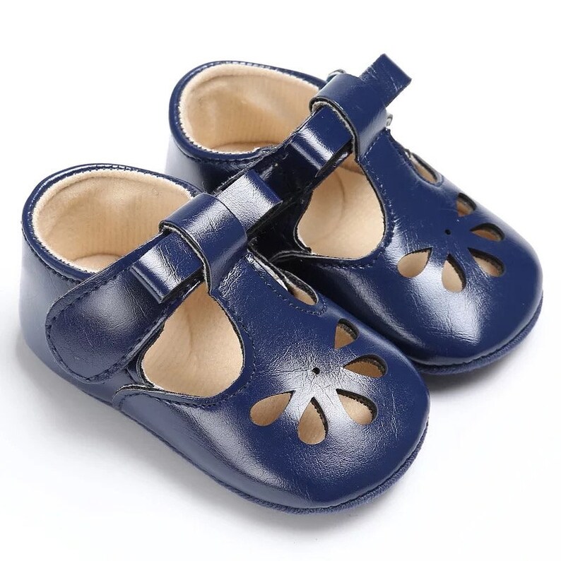 SoftSole Baby Mary Jane Leather Baby Tbar Shoes Baby Etsy