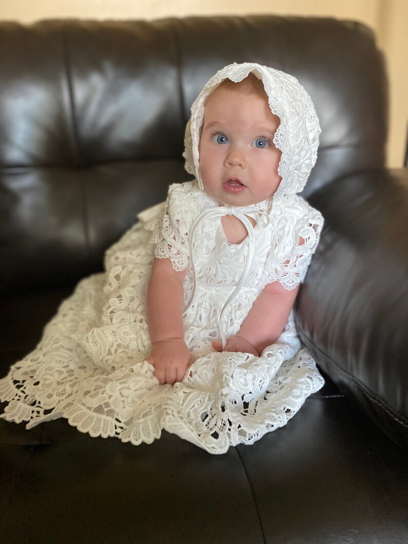 Baby Girl Baptismal & Blessing Gowns Lace Baptism Gown Etsy