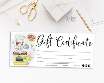 Restaurant Gift Certificate - Etsy