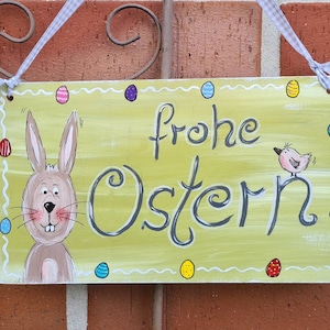 happy Easter...beautiful wooden sign