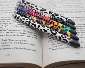 Animal Print Wrapped Inkjoy Gel Pen