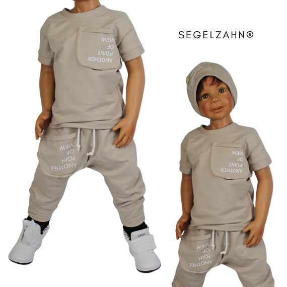 Baggy Jogginghose Für Jungs – Lässige Sweatpants Aus Baumwolle Mit Elastischem Bund, Weitem Bein & Taschen