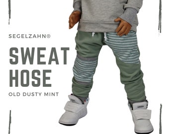 Sweat Hose Kinder Unisex Junge Mädchen Kind Baby Sweathose Slim Fit Jogger Segelzahn Kinderkleidung Hosen zum mitwachsen Jogginghose