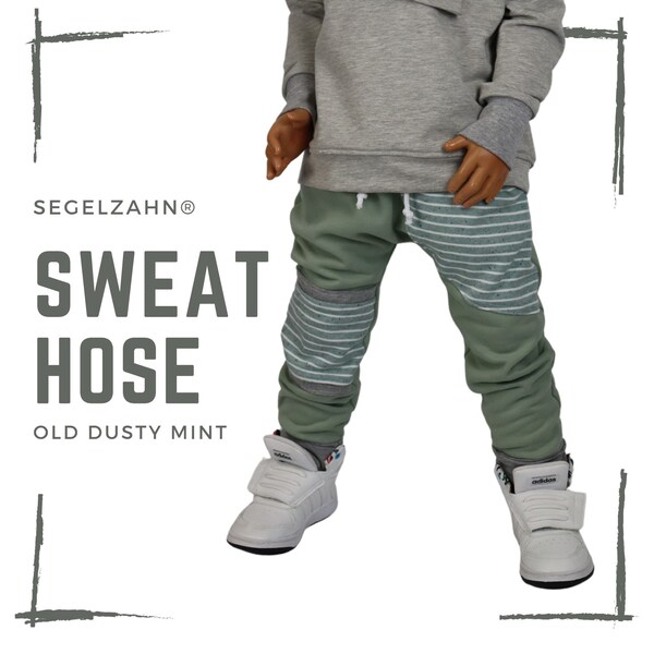 Sweat Hose Kinder Unisex Junge Mädchen Kind Baby Sweathose Slim Fit Jogger Segelzahn Kinderkleidung Hosen zum mitwachsen Jogginghose