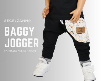 Sweat Pants Kids BaggyJogger Black Boys Bloomers Baby Child Jogging Pants Sailing Tooth Children's Clothing Cuddly Growing Pants Boys