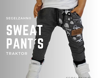Slim Fit Jogger Tractor Children&#39;s Pants Boys Sweat Jogger Grey Jogging Pants Unisex Pants for Children Sailing Tooth Children&#39;s Clothing Pants Children&#39;s Pants