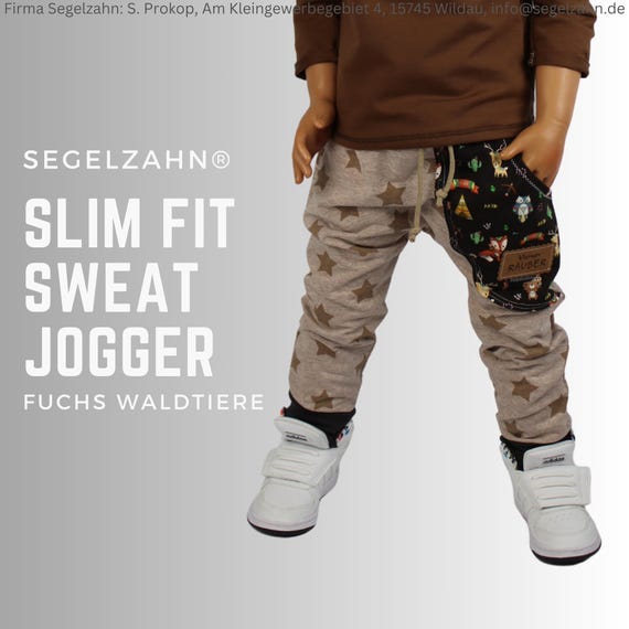 Baby boy slim fit joggers sale