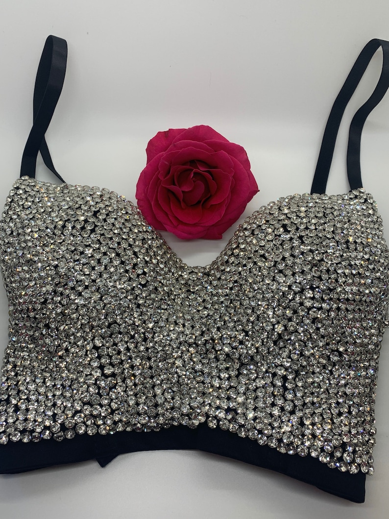 Rhinestones top