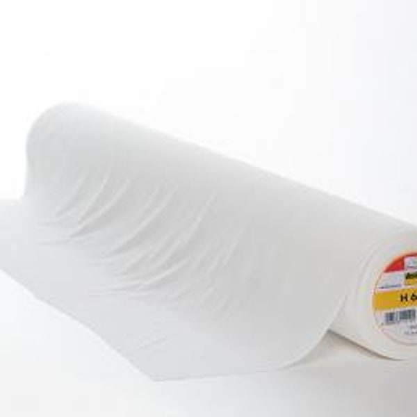 1 Meter H609 Freudenberg Vlieseline fixierbare Einlage für elastische Stoffe weiß