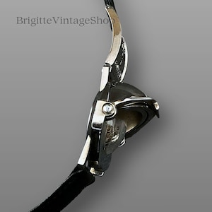 #BrigitteVintagShop HI-TEK Kompass Armbanduhr Kuppeldeckel klappbar Alexander Design London Post Modern Unisex