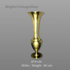 Brass baluster vase antique design table culture  decoration accessories collector vintage gift brass wedding more to the article...