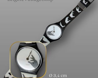 Swatch Watch Gent Artist Special HANDS GN166 Design Irit Batsry 1996 Limited Edition No. 644 Vintage Unisex Gift More about this item...