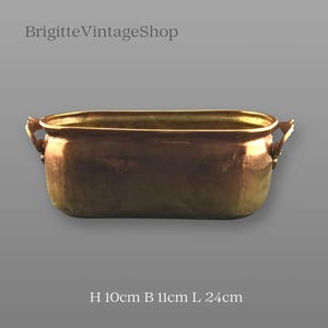 Brass Copper Cachepot ø10.5/11cm Jardiniere GILDE HANDWERK sealed model Home accents Collector&#39;s gift Brass wedding More about the item...