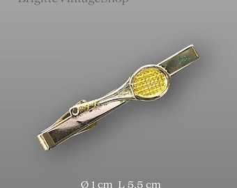 Multipurpose Motivclip „Tennis“ verchromt Goldauflage Modeschmuck Accessoire Multipurpose Vintage Sammlergeschenk mehr zum Artikel …