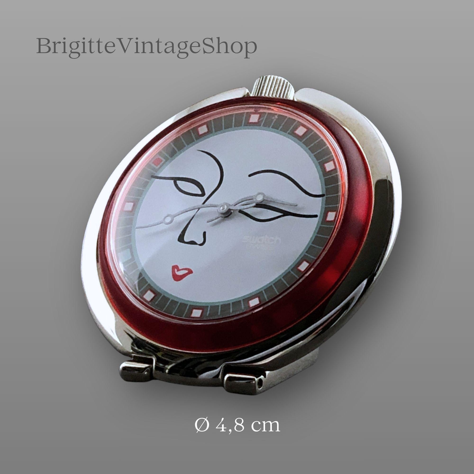 Swatch Alarm Desk Clock SAYONARA PUR100 Alarm Clock Pop-up Series