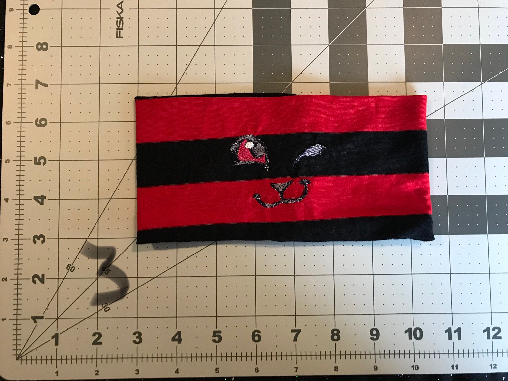 Red and Black Sweatband - Etsy UK