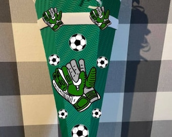 Bastelset für Schultüte Zuckertüte Fußballhandschuhe Verschiedene Farben