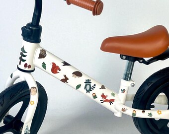 Forest Sticker Set – weatherproof & dishwasher safe – stickers for the balance bike of the youngest children