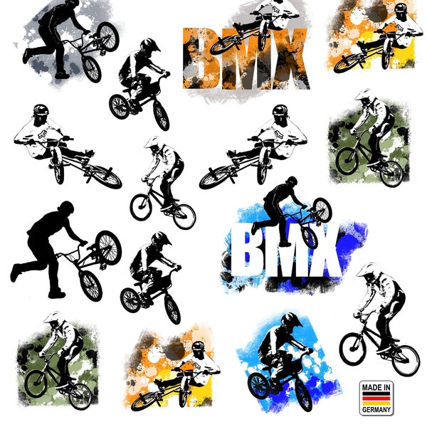 Aufkleber wasserfest BMX, Sticker, BMX Aufkleber, wasserfeste Sticker, BMX, spülmaschinenfeste Sticker, bmx jumper